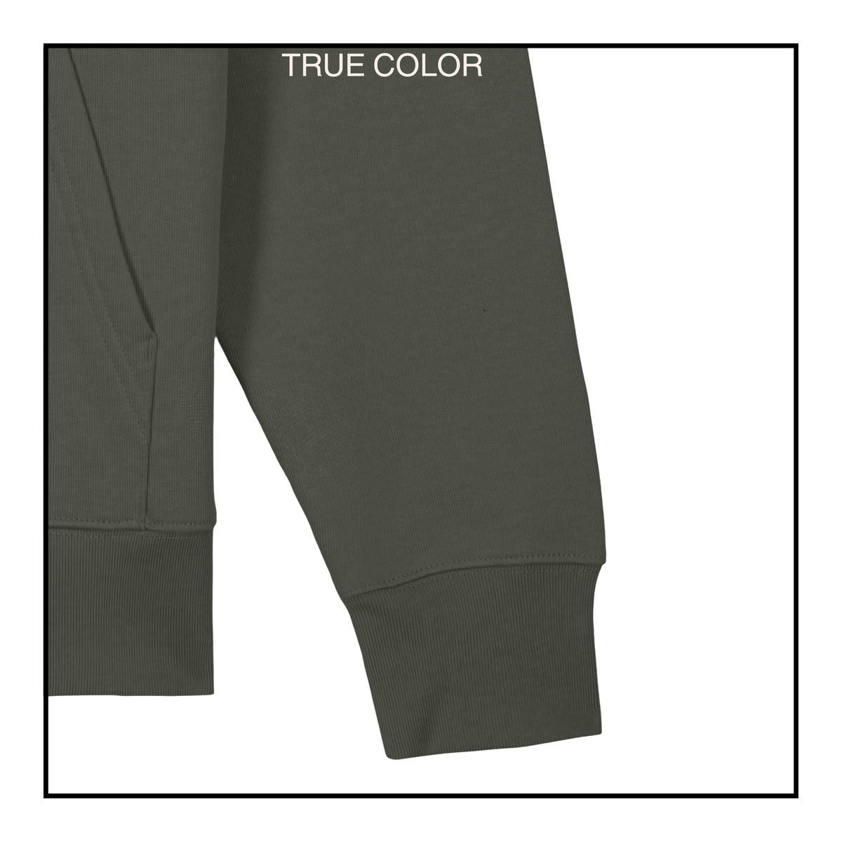 Job Augmentation | Men's Hoodie Khaki/White Cream