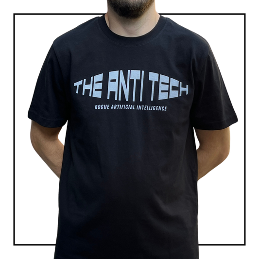 Rogue AI Logo | Men's T-Shirt Black/Light Grey