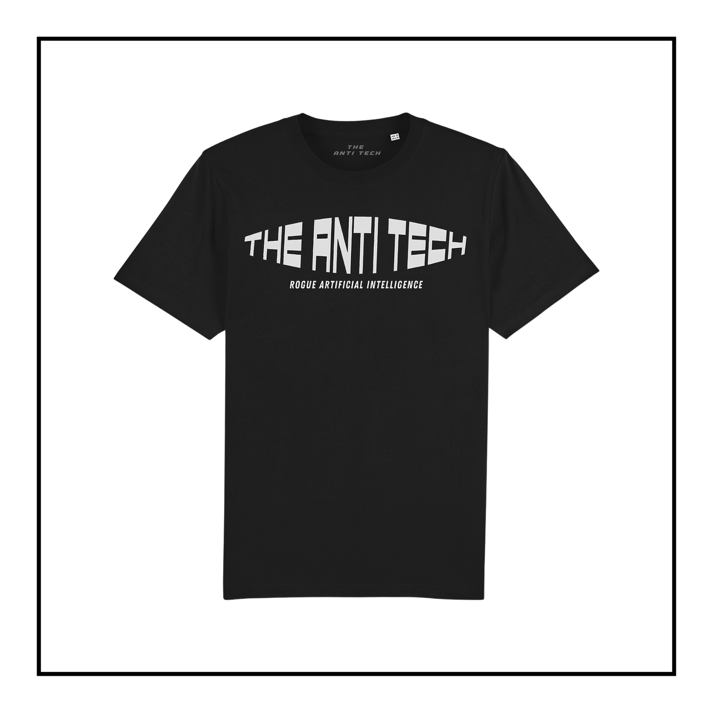 Rogue AI Logo | Men's T-Shirt Black/Light Grey