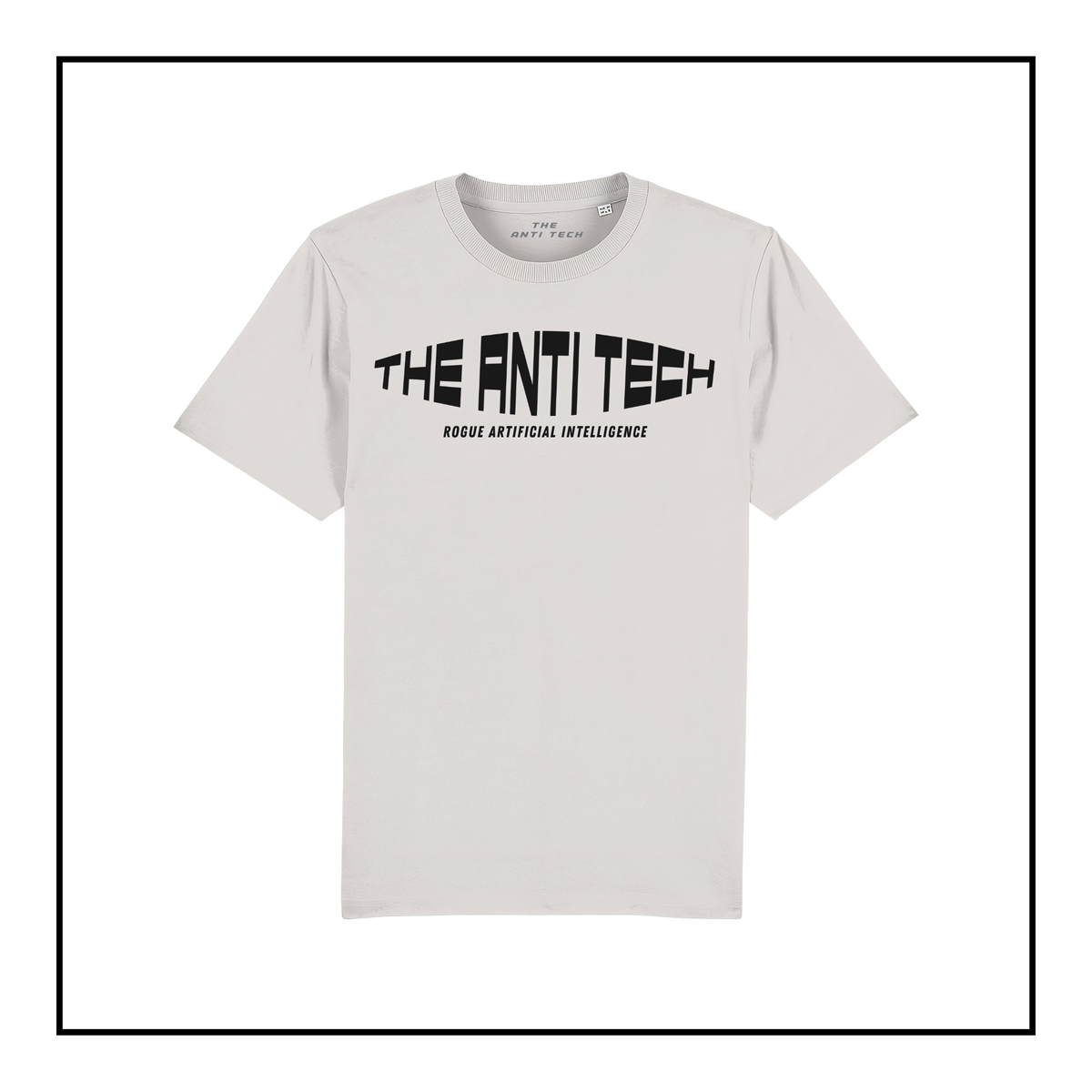 Rogue AI Logo | Women's T-Shirt Off White/Dark Grey