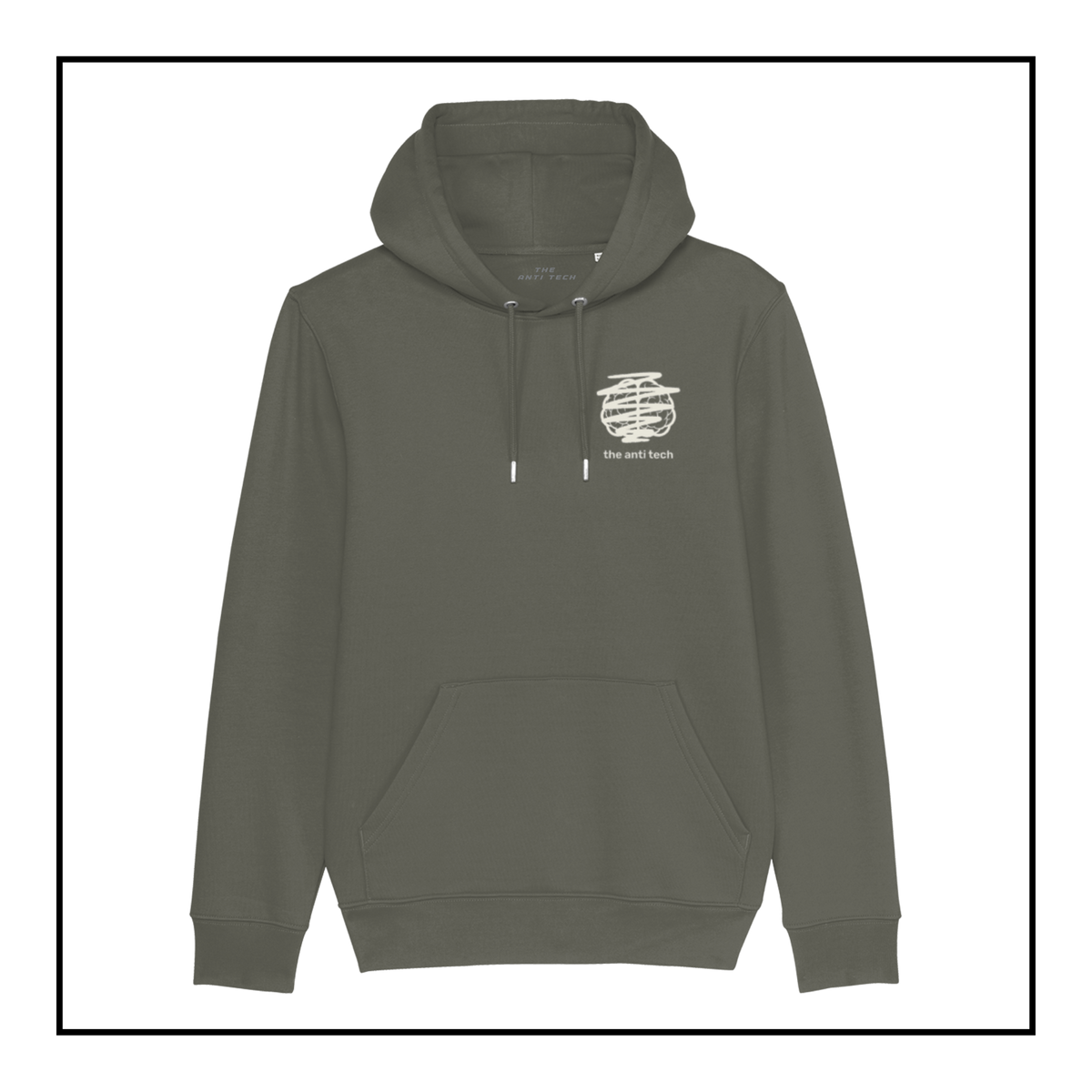 Job Augmentation | Men's Hoodie Khaki/White Cream