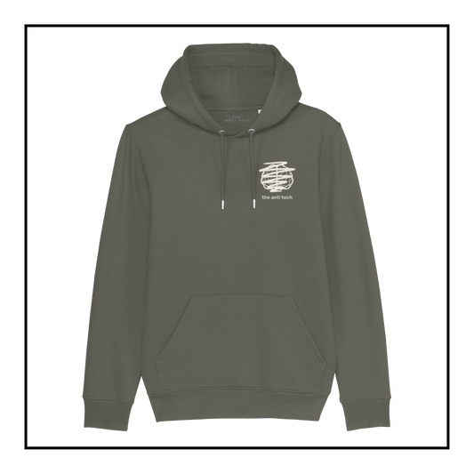 Job Augmentation | Men's Hoodie Khaki/White Cream