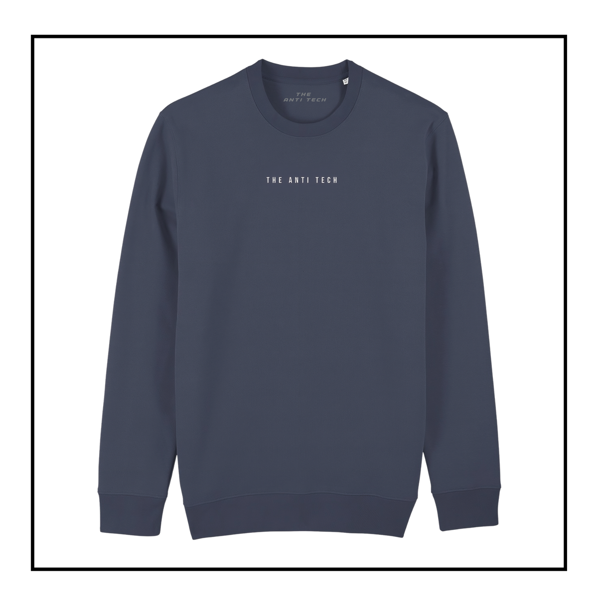 Created to Think | Men's Sweatshirt India Ink Grey/Vintage White