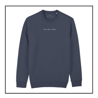 Created to Think | Men's Sweatshirt India Ink Grey/Vintage White
