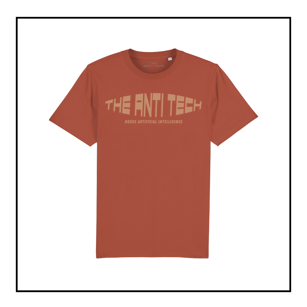 Rogue AI Logo | Women's T-Shirt Heritage Brown/Burnt Orange