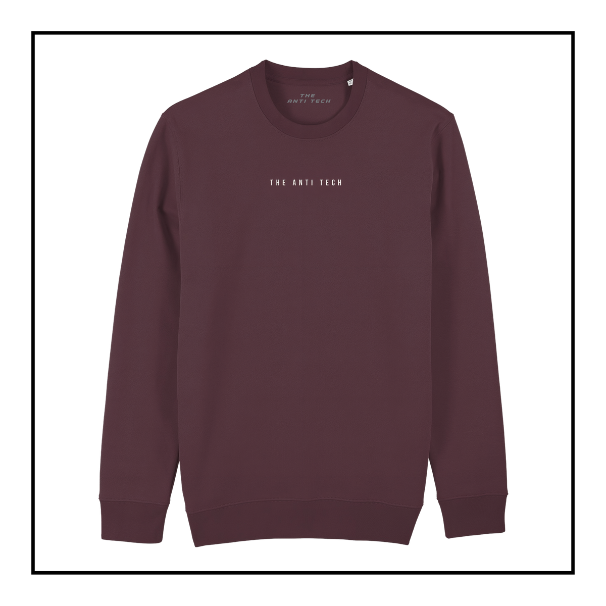Created to Think | Women's Sweatshirt Red Brown/Vintage White