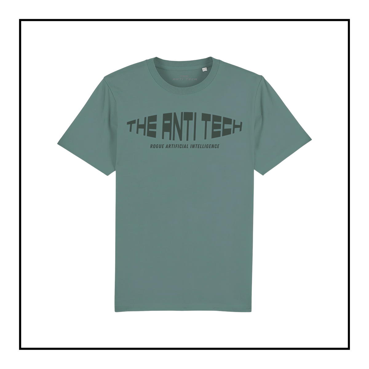 Rogue AI Logo | Men's T-Shirt Green Bay/Green Smoke