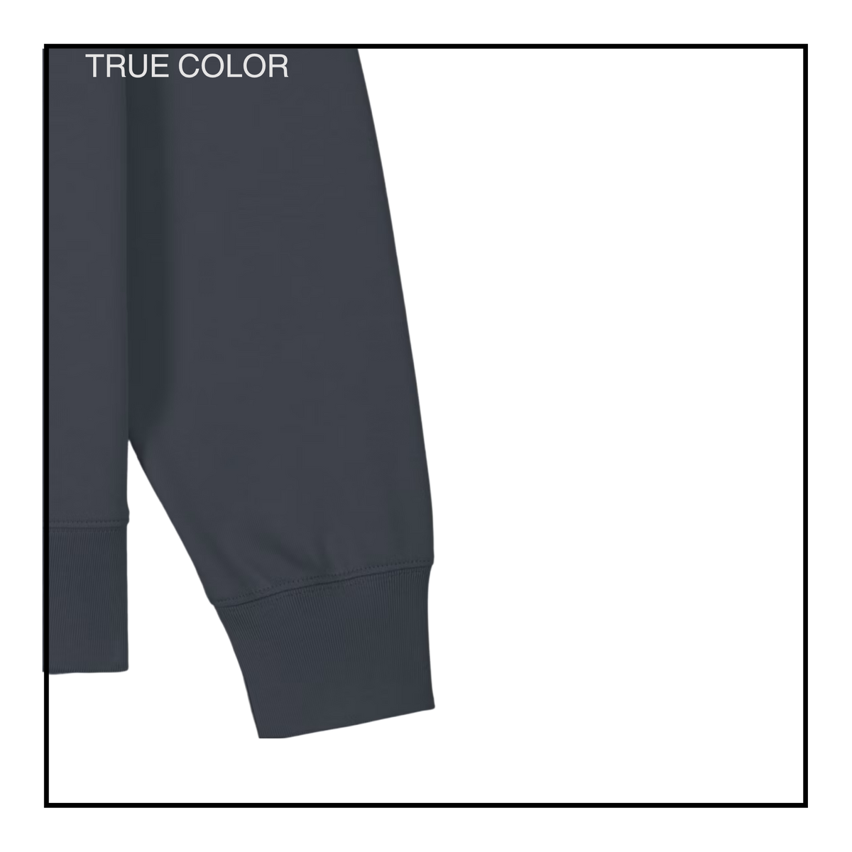 Created to Think | Men's Sweatshirt India Ink Grey/Vintage White