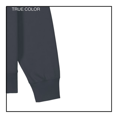 Created to Think | Men's Sweatshirt India Ink Grey/Vintage White