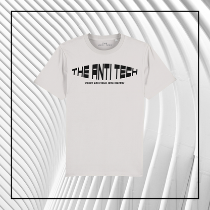 Rogue AI Logo | Women's T-Shirt Off White/Dark Grey