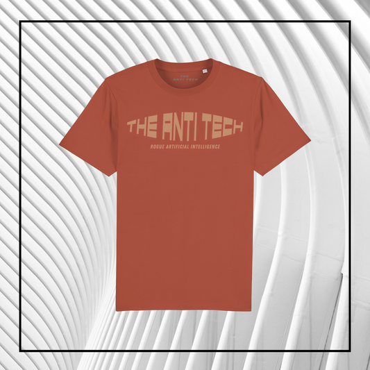 Rogue AI Logo | Women's T-Shirt Heritage Brown/Burnt Orange