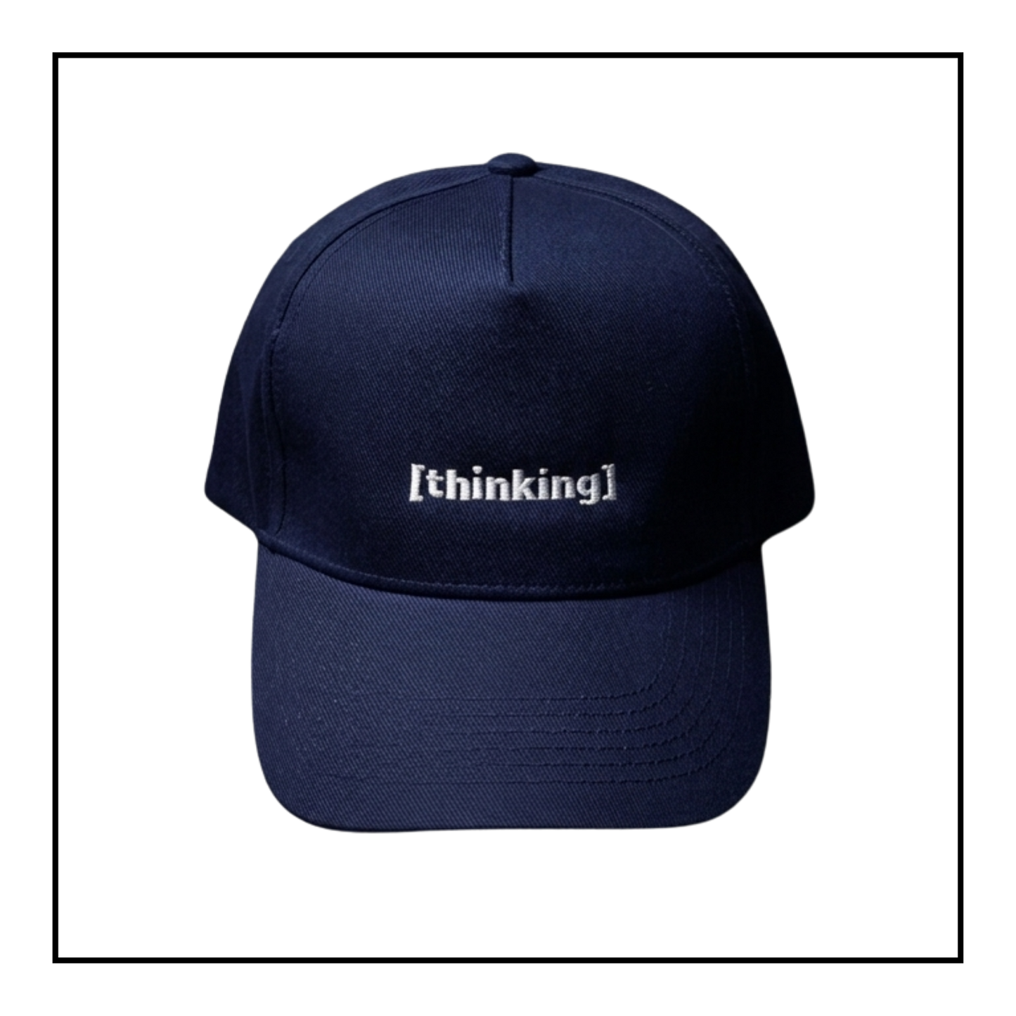 Thinking | 5 Panel Cap Embroidered