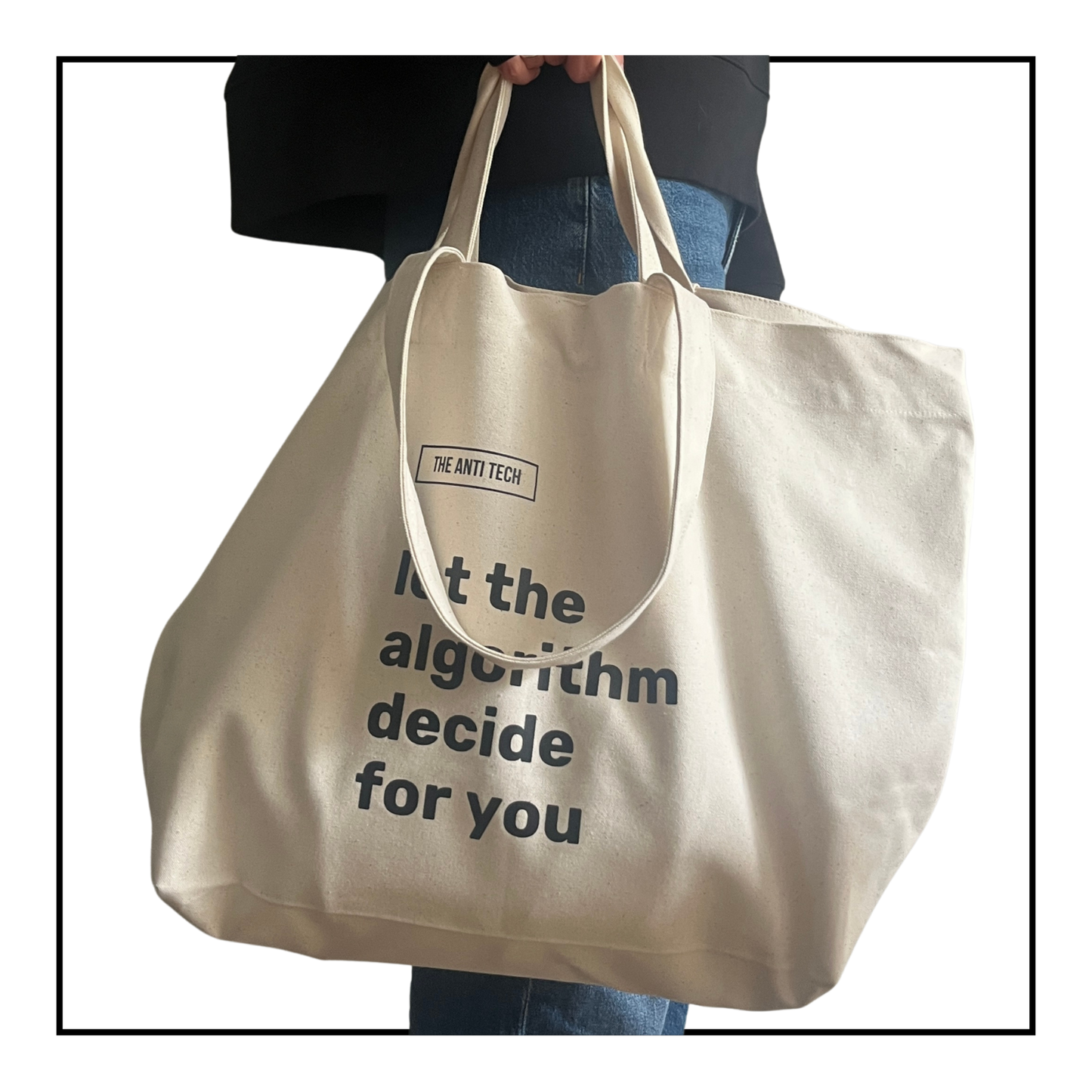Let the algorithm decide | Shopping Tote Bag