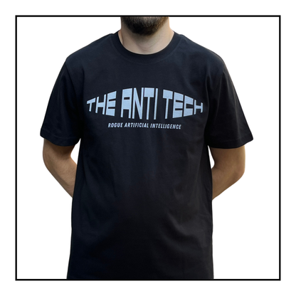 Rogue AI Logo | Men's T-Shirt Black/Light Grey