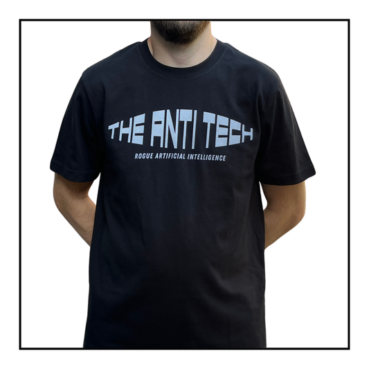 Rogue AI Logo | Men's T-Shirt Black/Light Grey