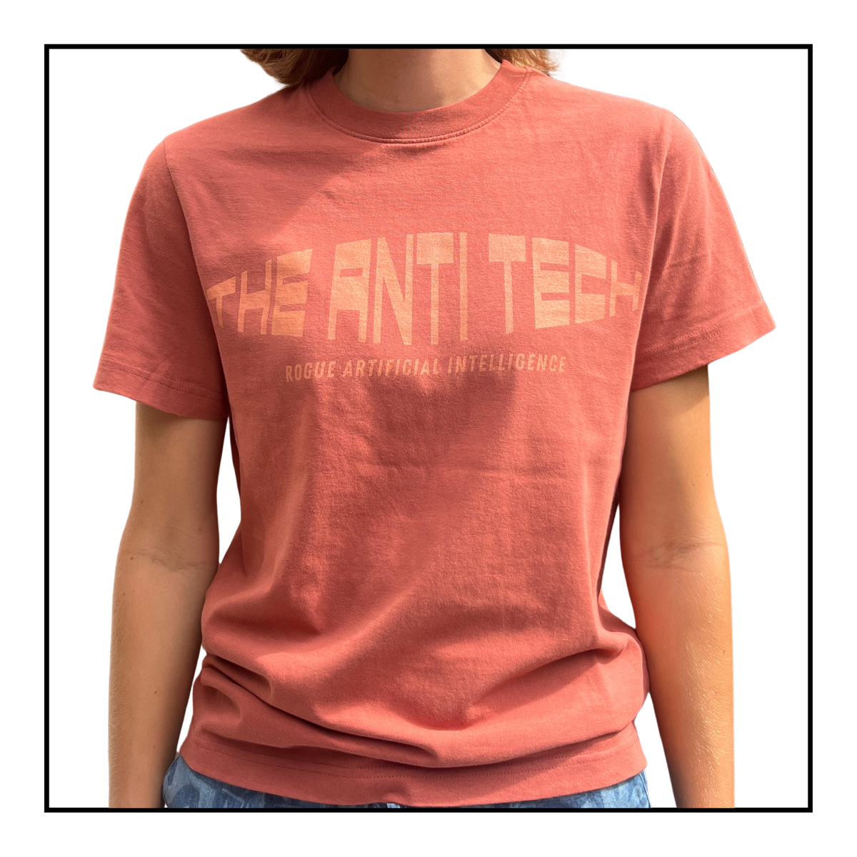 Rogue AI Logo | Women's T-Shirt Heritage Brown/Burnt Orange