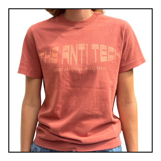Rogue AI Logo | Women's T-Shirt Heritage Brown/Burnt Orange