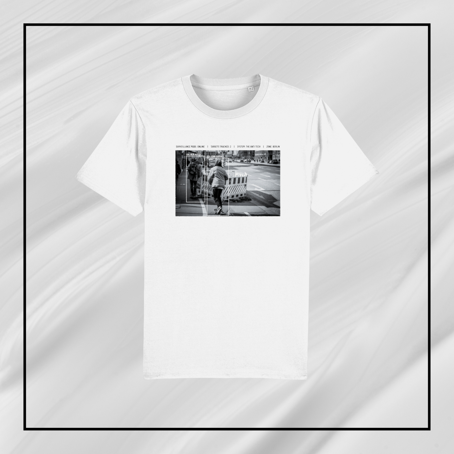 Berlin Under Watch | Men's T-Shirt White/Black