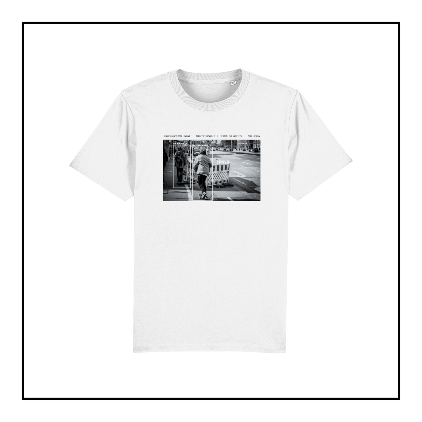 Berlin Under Watch | Women's T-Shirt White/Black